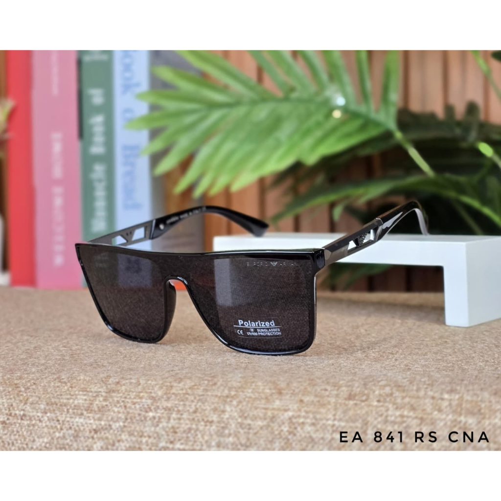 (COD)Emporio Armani Kacamata Pria Lensa Besar Model EA 841 RS CNA