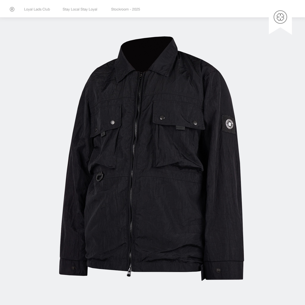 LOYAL LADS CLUB | Overshirt - Cemento