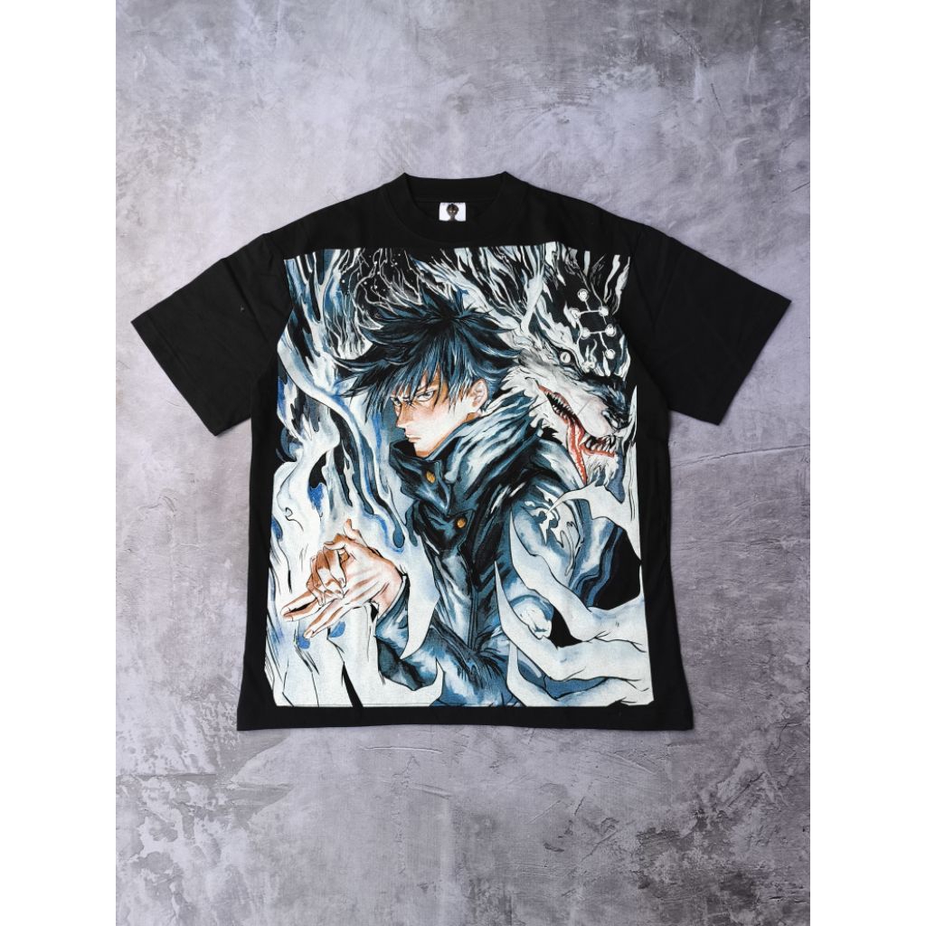 Kaos Bootleg Anime Megumi Fushiguro