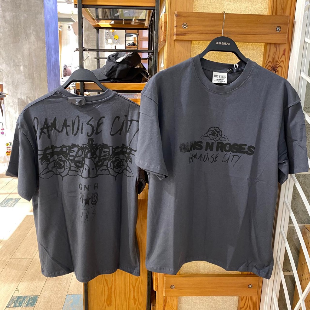 Jastipp. Tshirt Pull&Bear X Guns N Roses (Man)