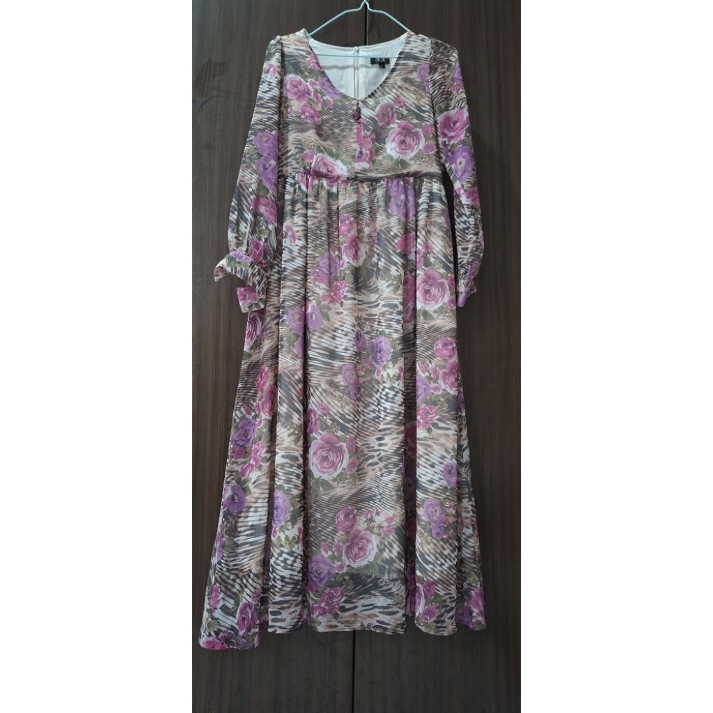 PL Dress flowery by AFAF