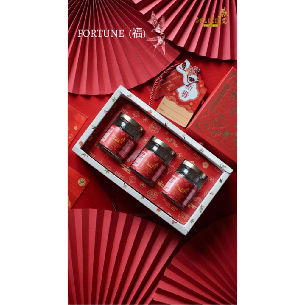 Hampers Imlek | CNY Hampers | Sarang Burung Walet | Bird Nest Drink - Fortune