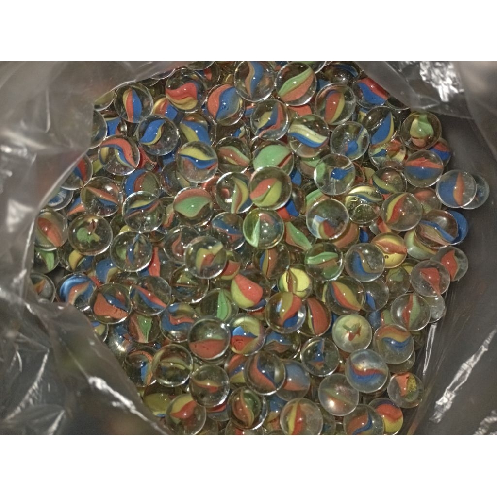 Kelereng Mini / Gundu Kecil Murah Meriah - Mainan Edukasi Anak Tradisional Marble Ball