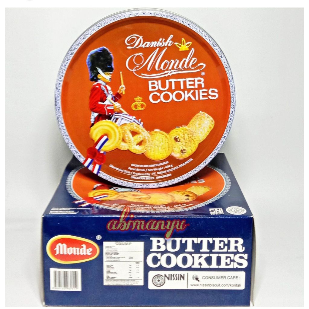 Monde kue kaleng / Monde butter cookies / parcel lebaran / hampers / kue kaleng
