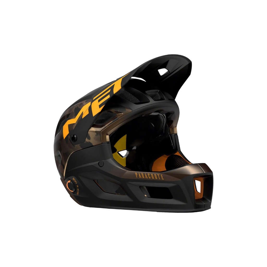 HELM MET PARACHUTE MCR BRONZE ORANGE MIPS - HELM FULLFACE MTB HELM MET MTB