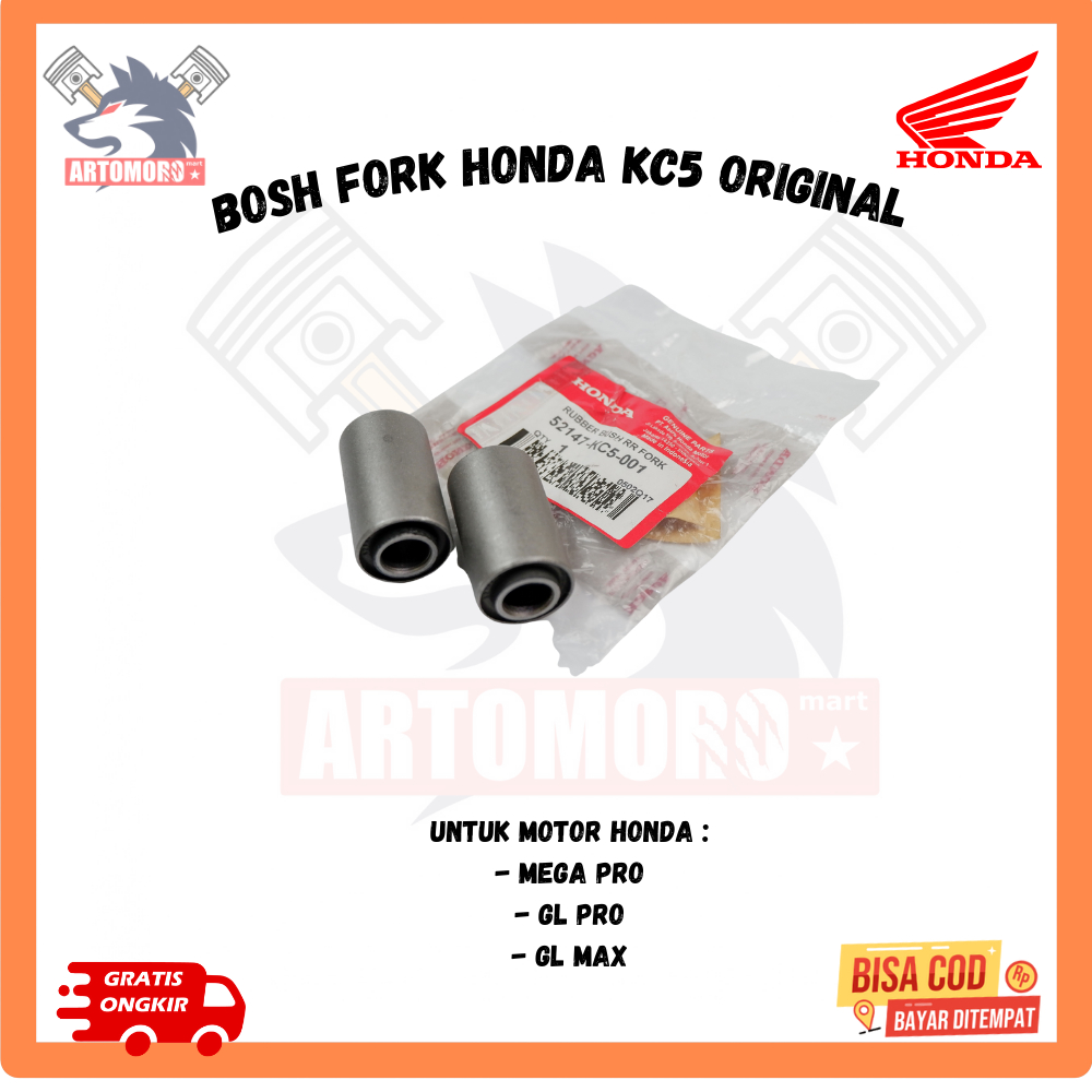 Bosh Fork Tiger Revo Original KC5 Bosh Swing Arm Megapro Lama GL Pro Bushing Arem Ori