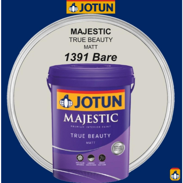 Cat Tembok Jotun 1391 Bare True Beauty Majestic 2.5 Liter
