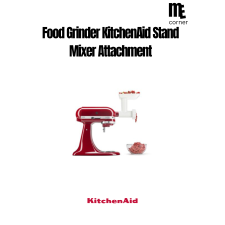 KitchenAid Food Grinder Stand Mixer Attachment WHITE - PreLoved