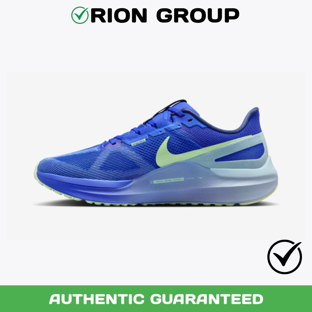 Sepatu Lari / Running Pria Wanita Nike Air Zoom Structure 25 Blue Original
