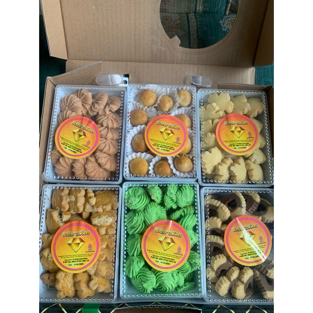 Kue paket lebaran isi 6 toples | Kue kering lebaran | grosir kue paket lebaran | kue idul fitri | Ku