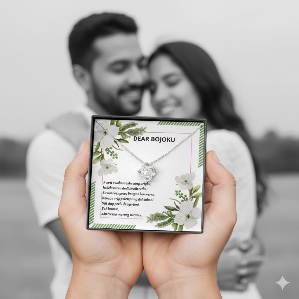 Kado Jawa buat Bojo Istri [T11] Kalung Jawa Unik Box Manis