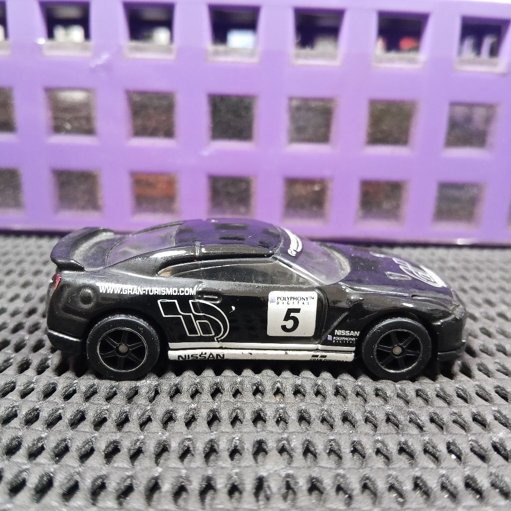 HOT WHEELS LOOSE NISSAN GTR HITAM GRAND TURISMO RETRO