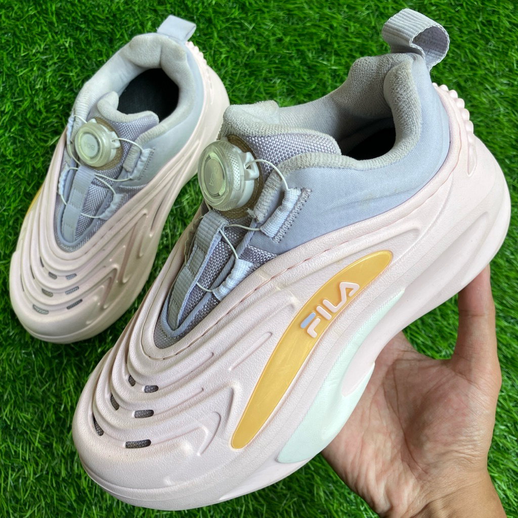 FILA Boa System Energy 2 Pink Blue sneakers shoes size 36,5