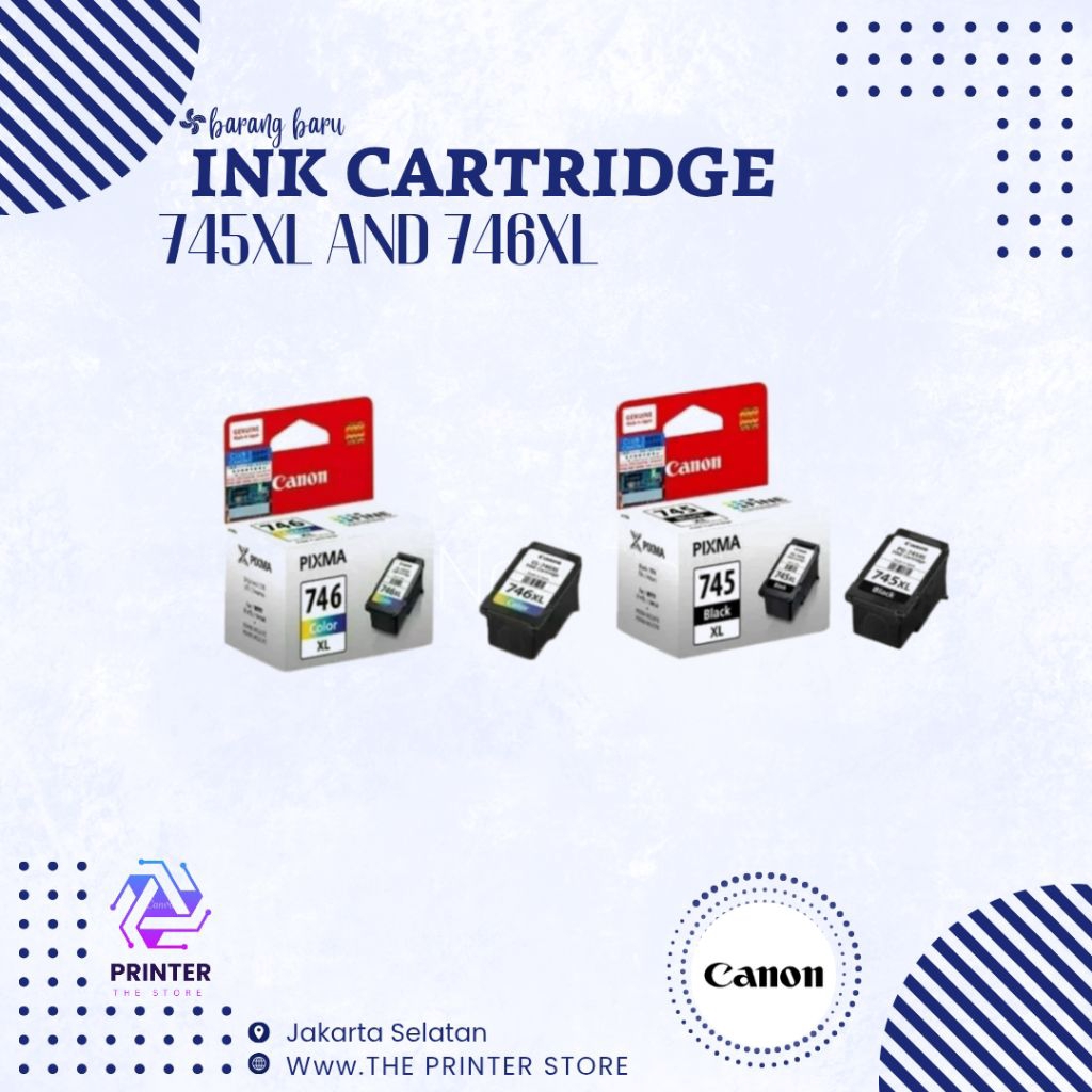 Ink Cartridge Canon PG-745XL & CL-746XL 1set