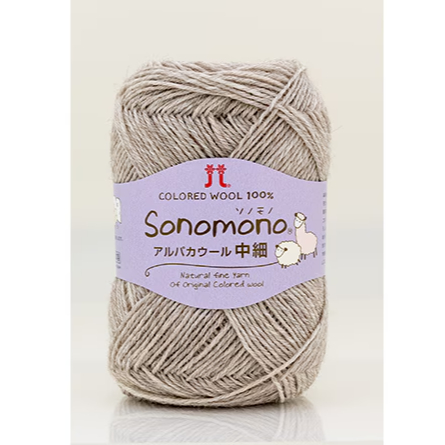 Benang rajut Hamanaka Sonomono alpaca wool medium fine
