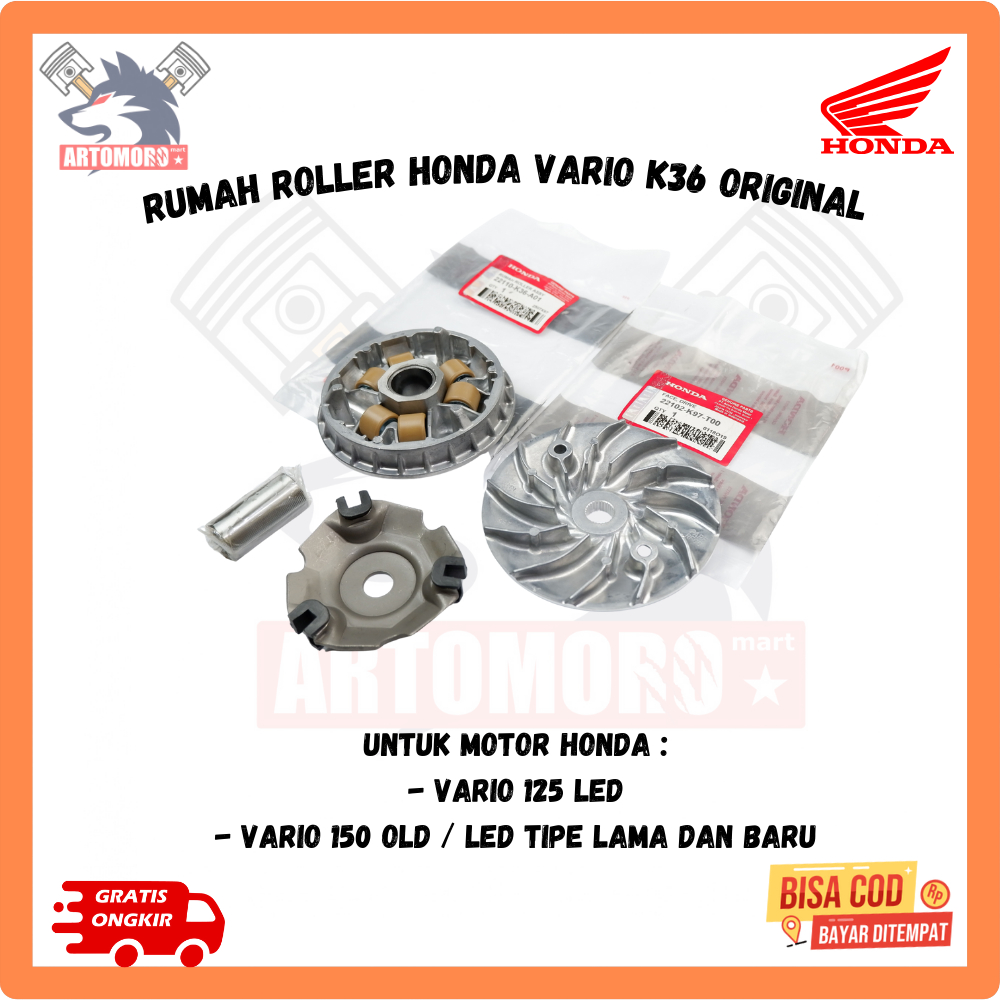 Ori rumah roller vario 150 - rumah roller vario 125 - K36 original