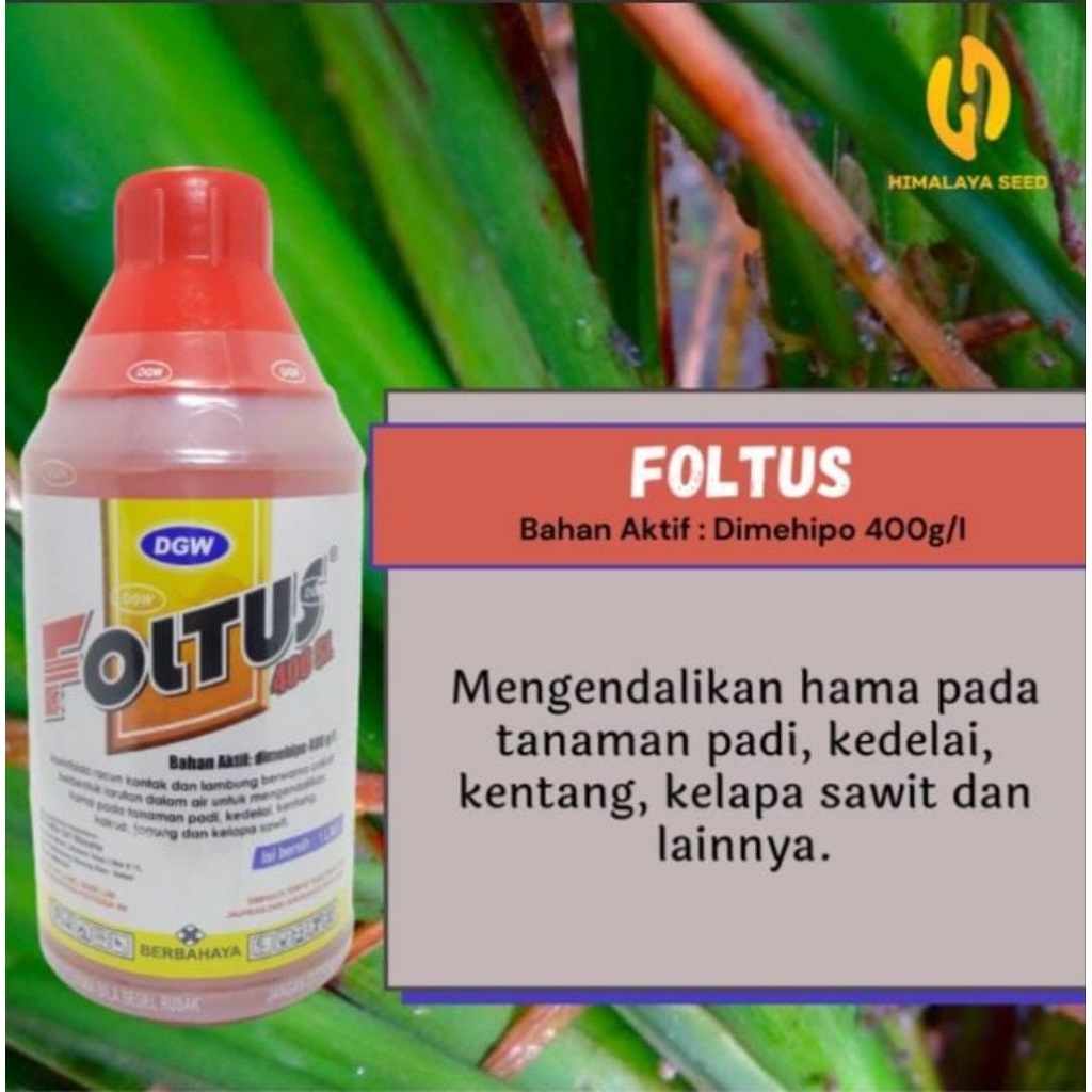 Insektisida Foltus 400 SL kemasan 1liter Original