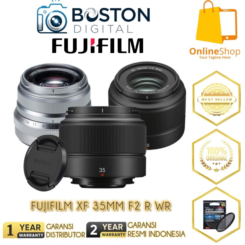 LENSA FUJIFILM XF 35MM F2 R WR / FUJIFILM XF 35MM F2 R WR