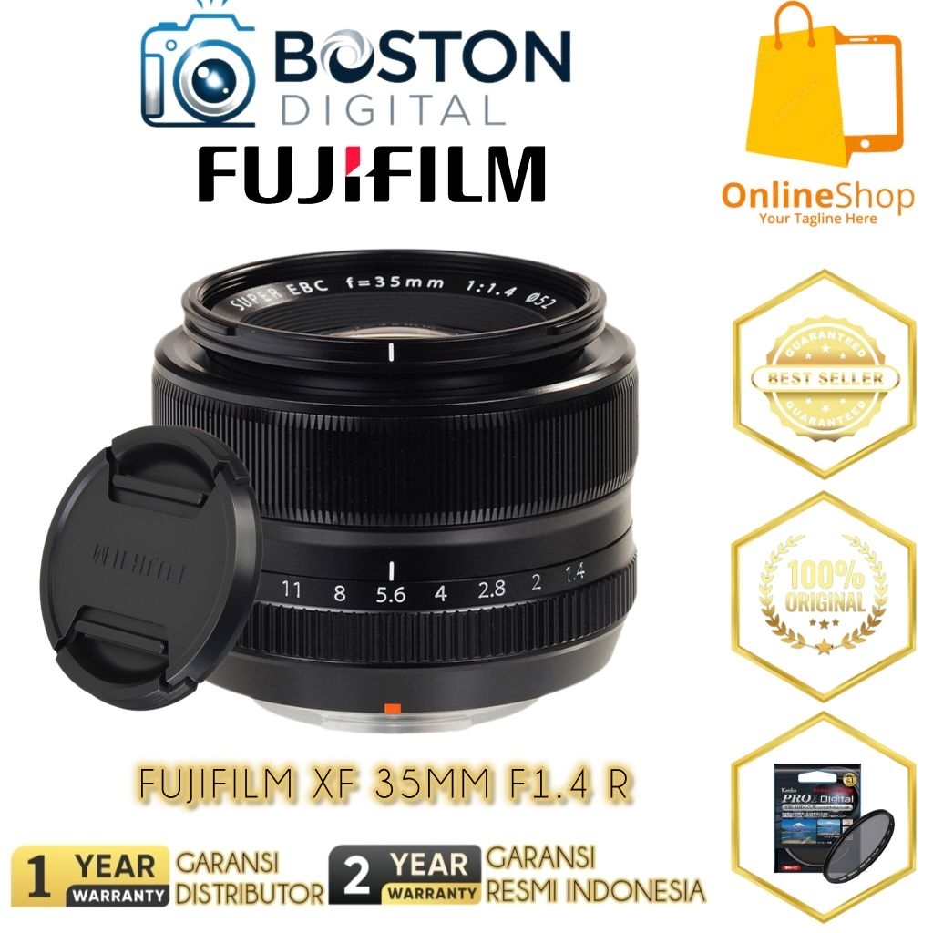 LENSA FUJIFILM XF 35MM F1.4 R LENS / FUJIFILM XF 35MM F1.4 R