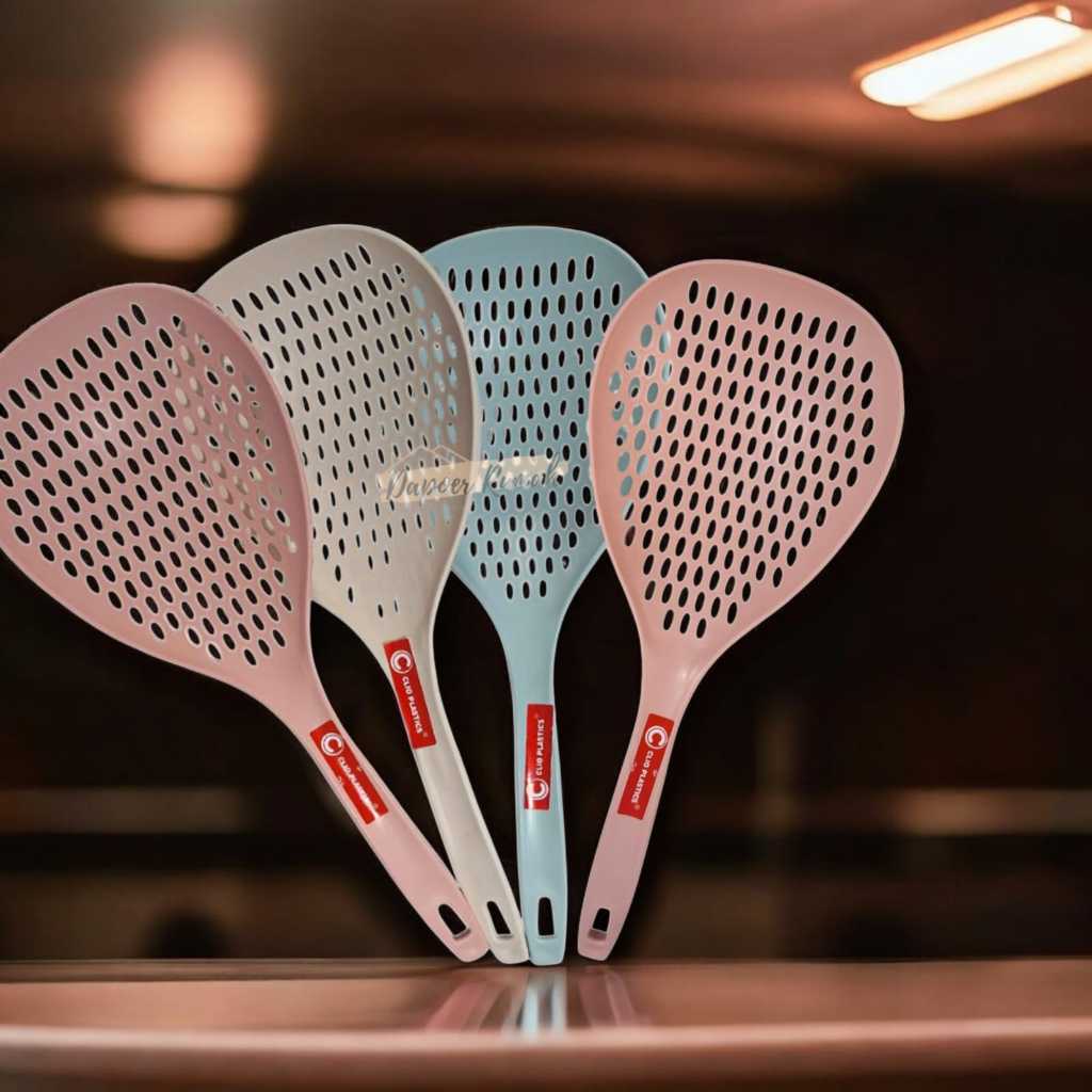 Saringan Mie Plastik / Tirisan Makanan / Saringan Mie Serbaguna / Centong Clio