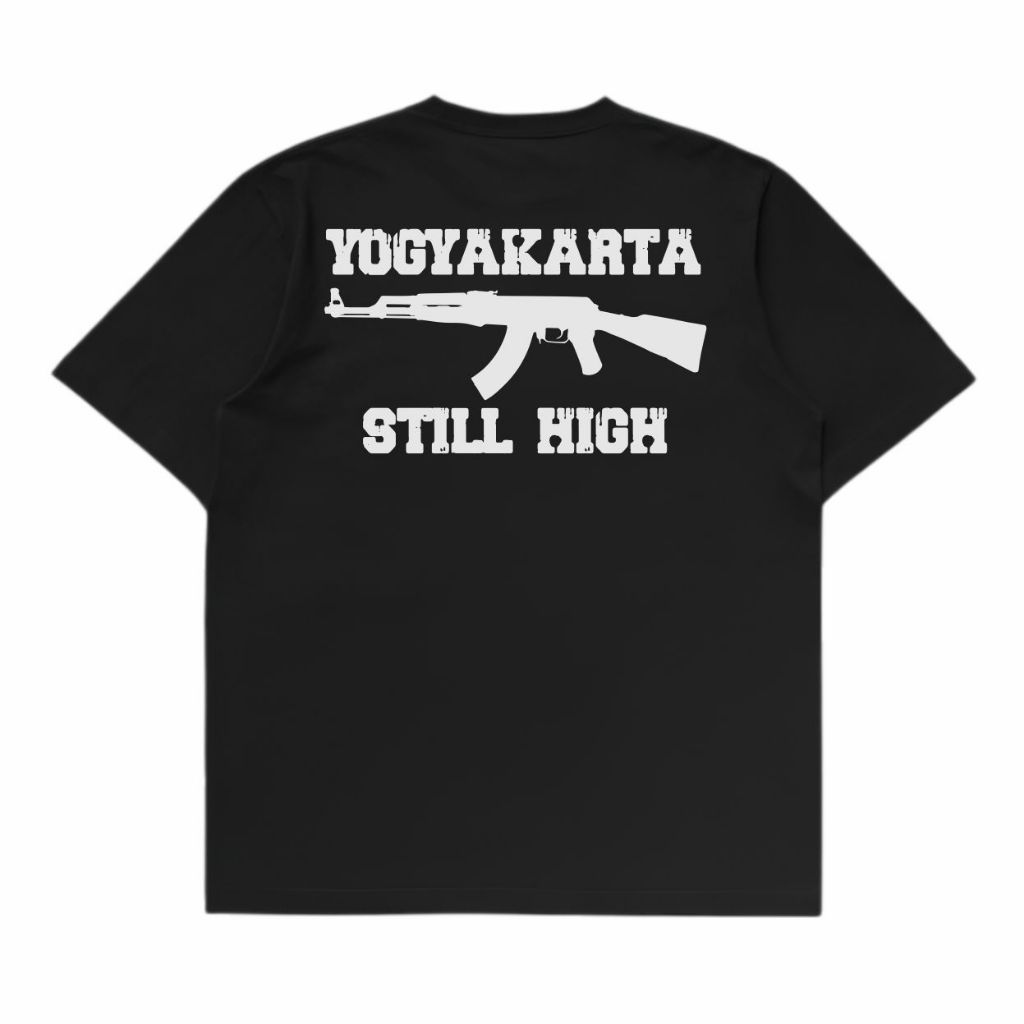 Kaos Distro Psim #42 Yogyakarta Still High Casual Ultras Brajamusti Laskar Mataram