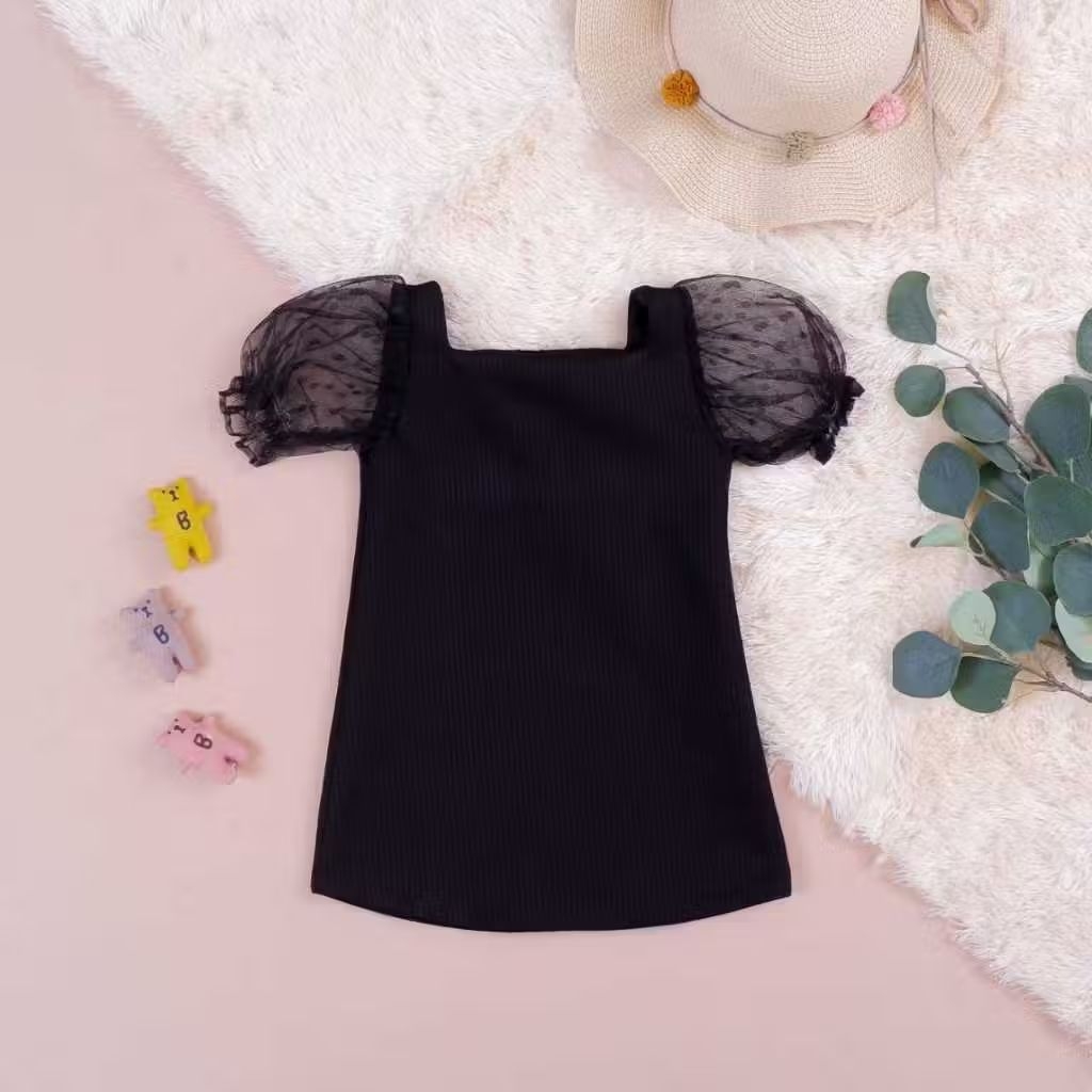 1-8T (pilih warna) Dres Anak Perempuan (MOANA TILE)