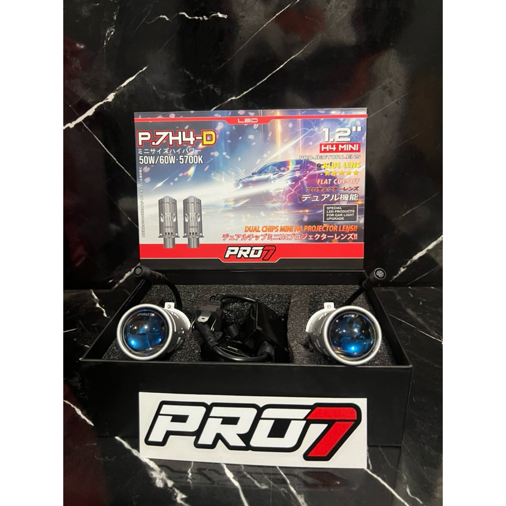 Mini Projector Biled PRO7 P. 7H4-D Clean PNP H4