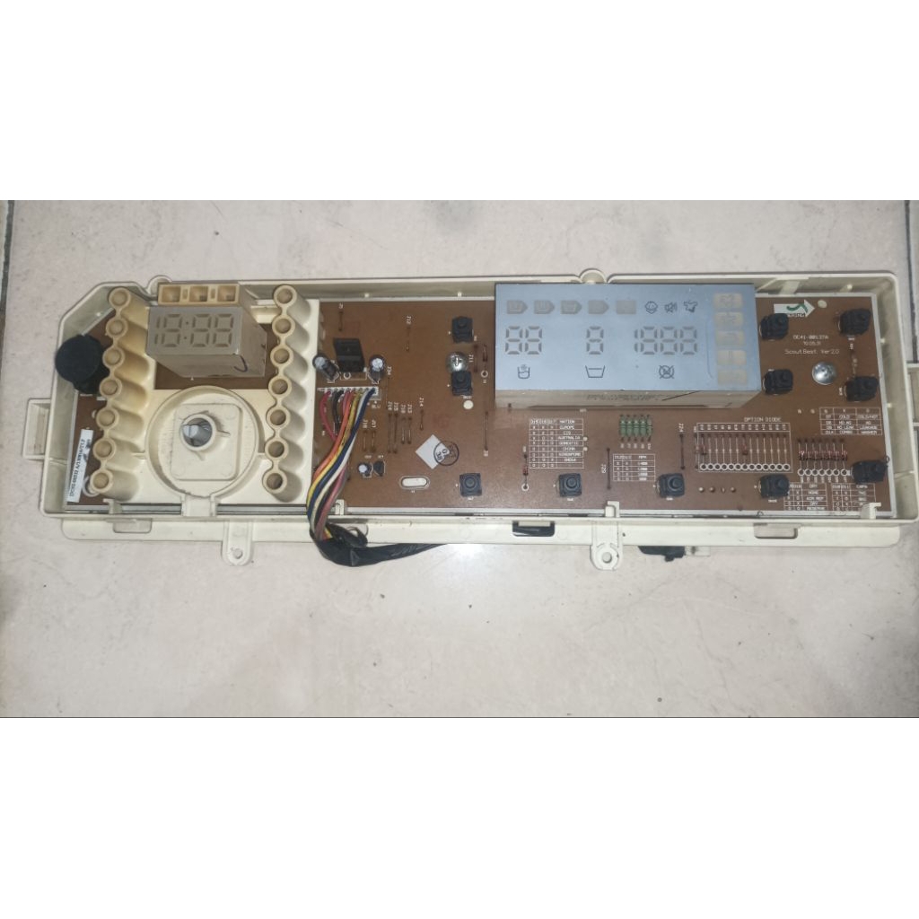 Modul Display Mesin Cuci Samsung Front Loading WD0854W8Y 8,5kg