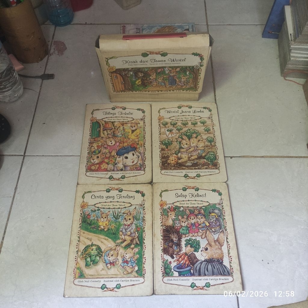 buku cerita kisah dari taman wortel
