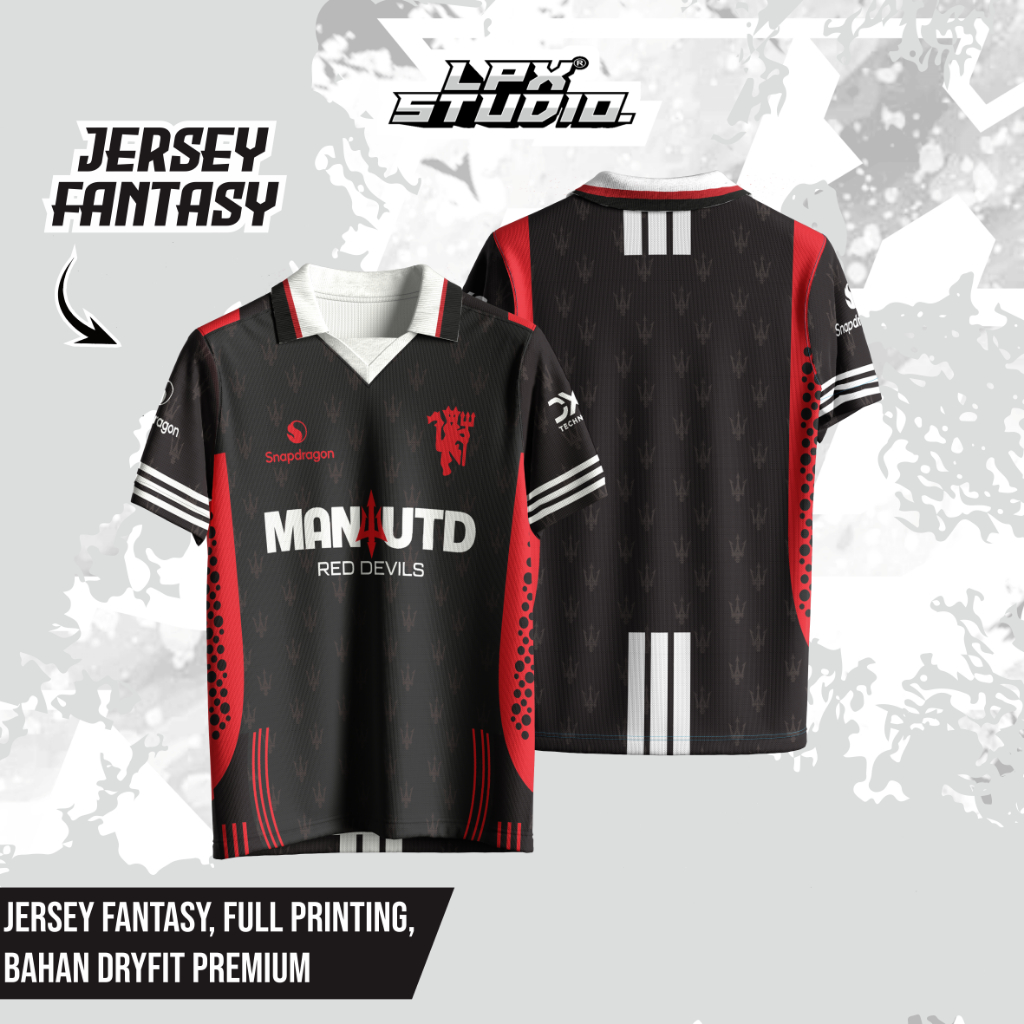 Jersey MU Fantasy / Jersey MU  / Kaos MU / Jersey Bola / Jersey Vintage