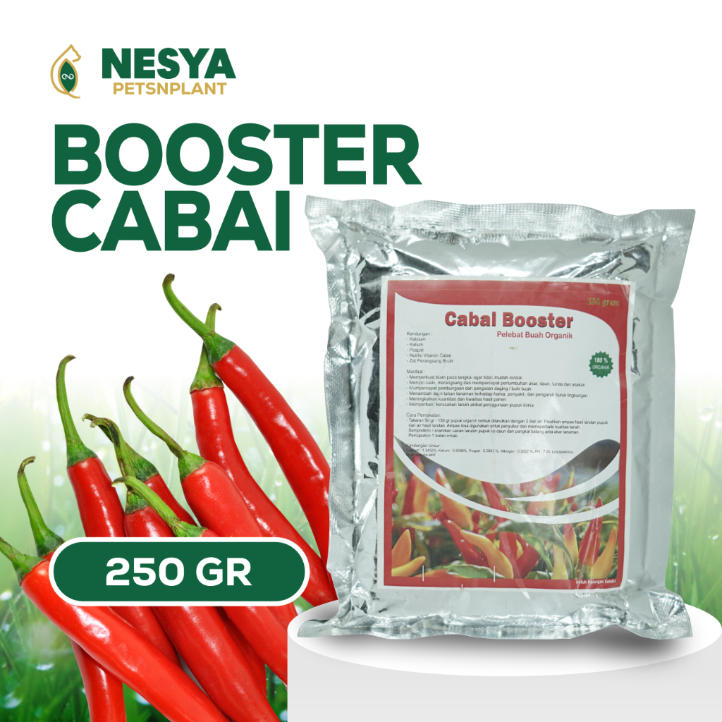 Pupuk Organik Booster Cabai Cabe Pupuk Pelebat Cabai Perangsang Buah Anti Rontok