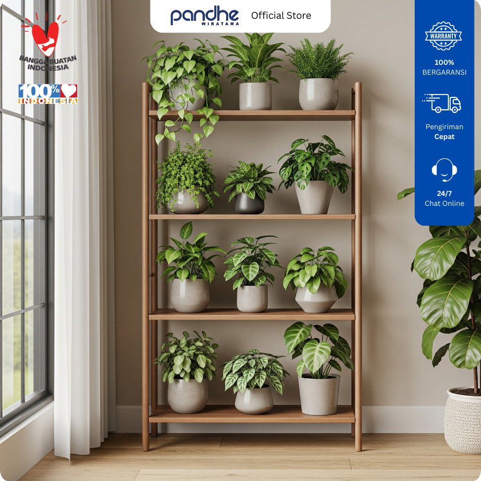 Rak Tanaman / Rak Bunga Besi / Standing Pot Besi / Rak Pot Bunga / Rak Besi Susun Tanaman / Rak Susu