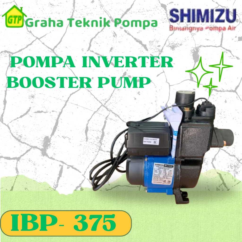 SHIMIZU IBP 375 POMPA INVERTER BOOSTER PUMP