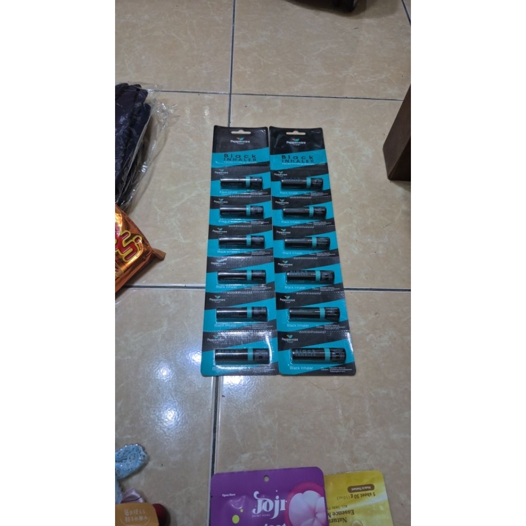 Black Inhaler Peppermint