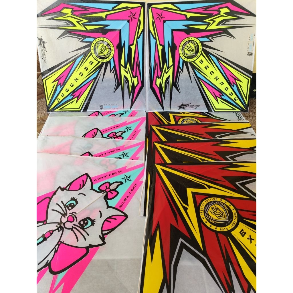 10 pcs layangan sanz jose tournament