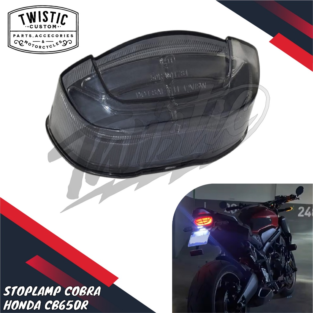 Stoplamp Lampu Rem Belakang Cobra 3in1 Honda CB650R CB650 R CB 650 R