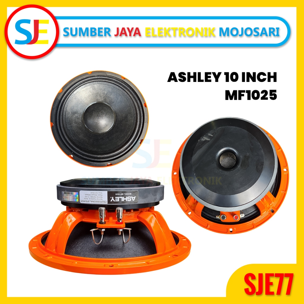 Speaker Ashley 10 inch MF1025 / Speaker Middle 10" Ashley MF 1025