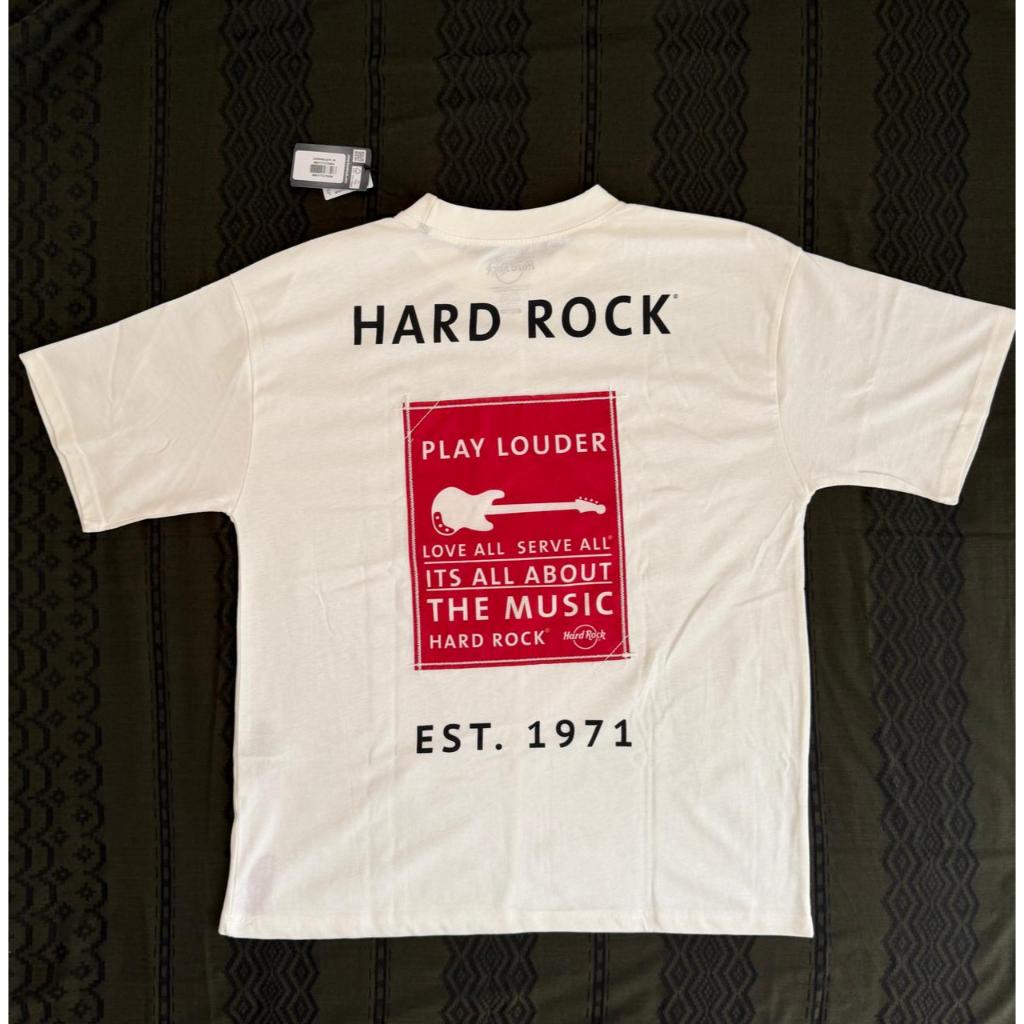 T-Shirt Hard Rock Cafe Italy- Size M Besar Setara L XL
