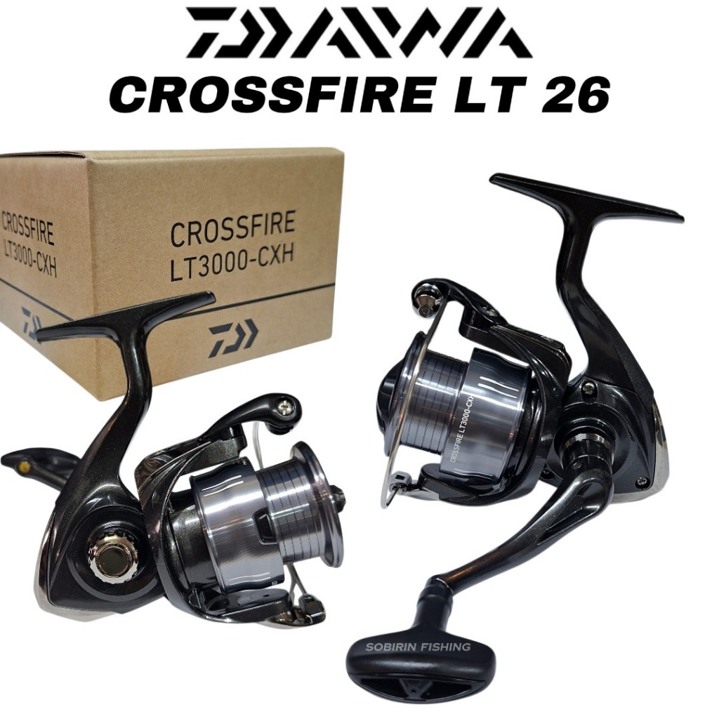 REEL DAIWA CROSSFIRE LT 3000-CXH 2026 TERBARU | Reel spinning daiwa crossfire max 10kg