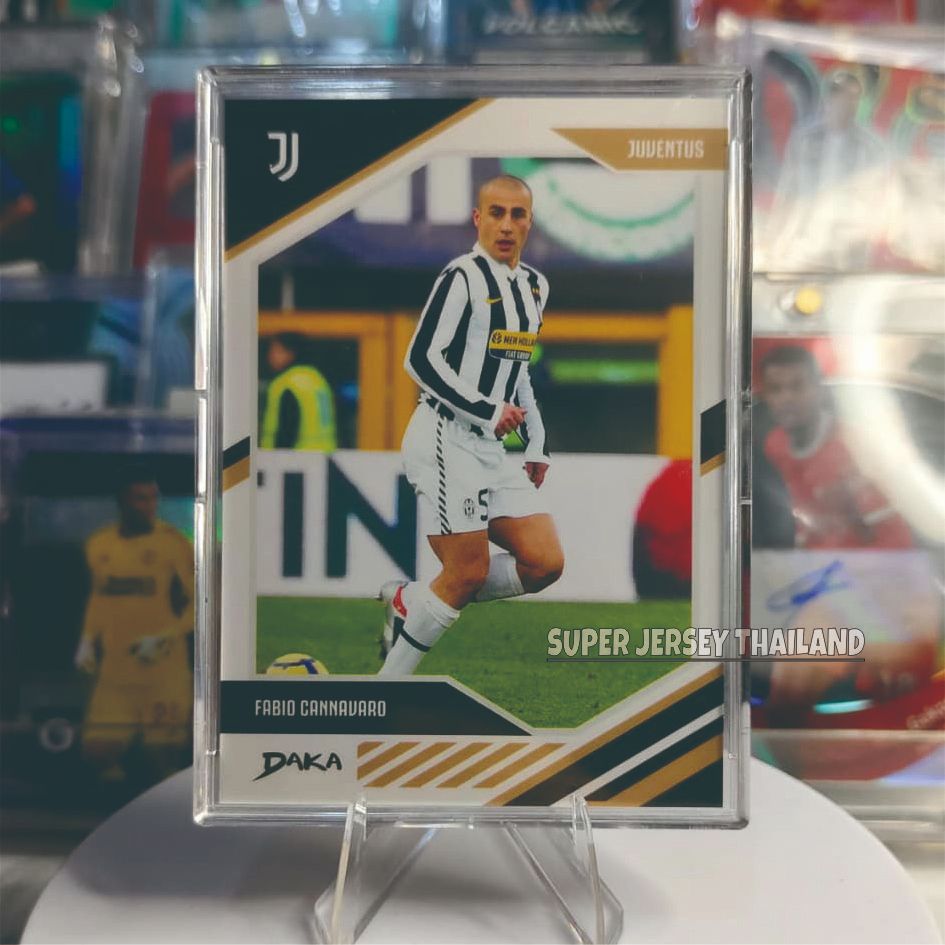 Photocard kartu bola original Daka Juventus Fabio Cannavaro