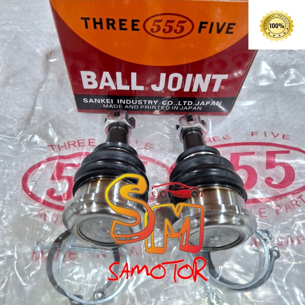 Ball joint 2pcs Yaris Vios gen2 2007-2012 merk 555 original Japan