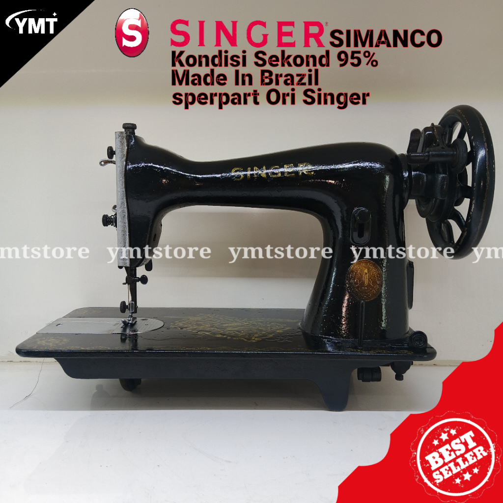 Mesin Jahit Klasik Merek Singer SIMANCO Made In Brazil Bekas