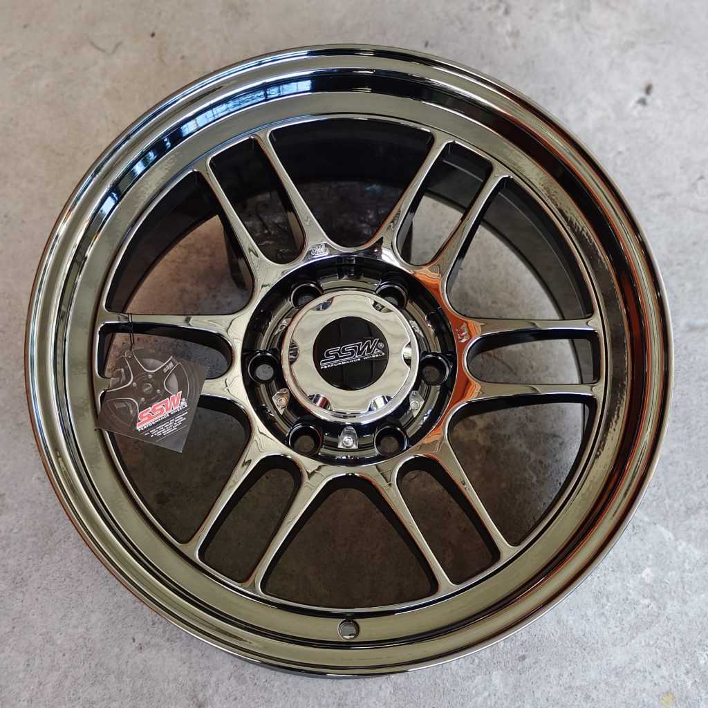 Velg SSW SSW S-280 Ring18X9,5 Hole..6 Pcd.139.7 Et.25 Black Chrome