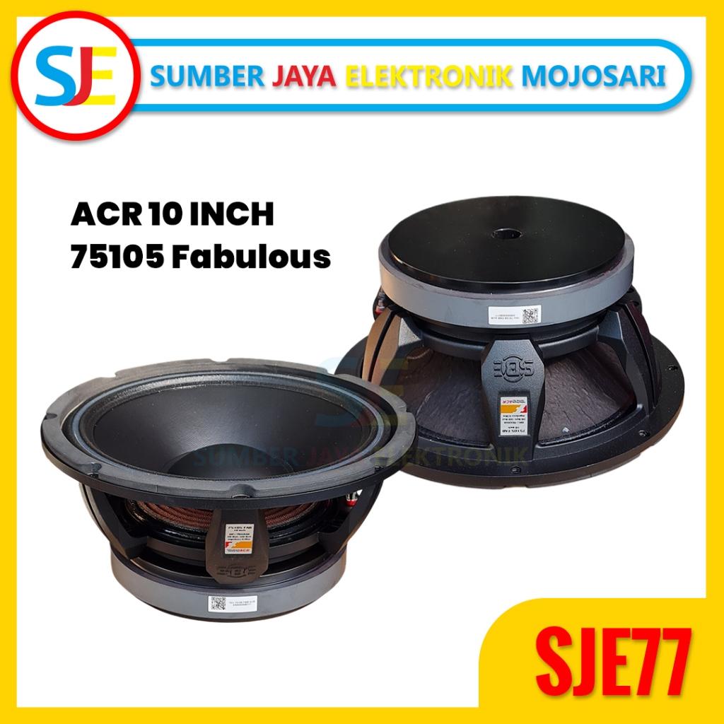Speaker ACR Fabulous 10 Inch 75105 / ACR 75105 Fabulous 10 inch