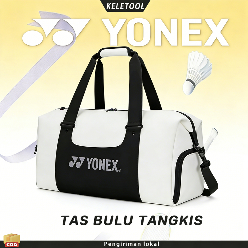 Yonex Tas Original Selempang Bahu Raket Badminton & Tennis Dengan Kompartemen Besar Korea Version Ta