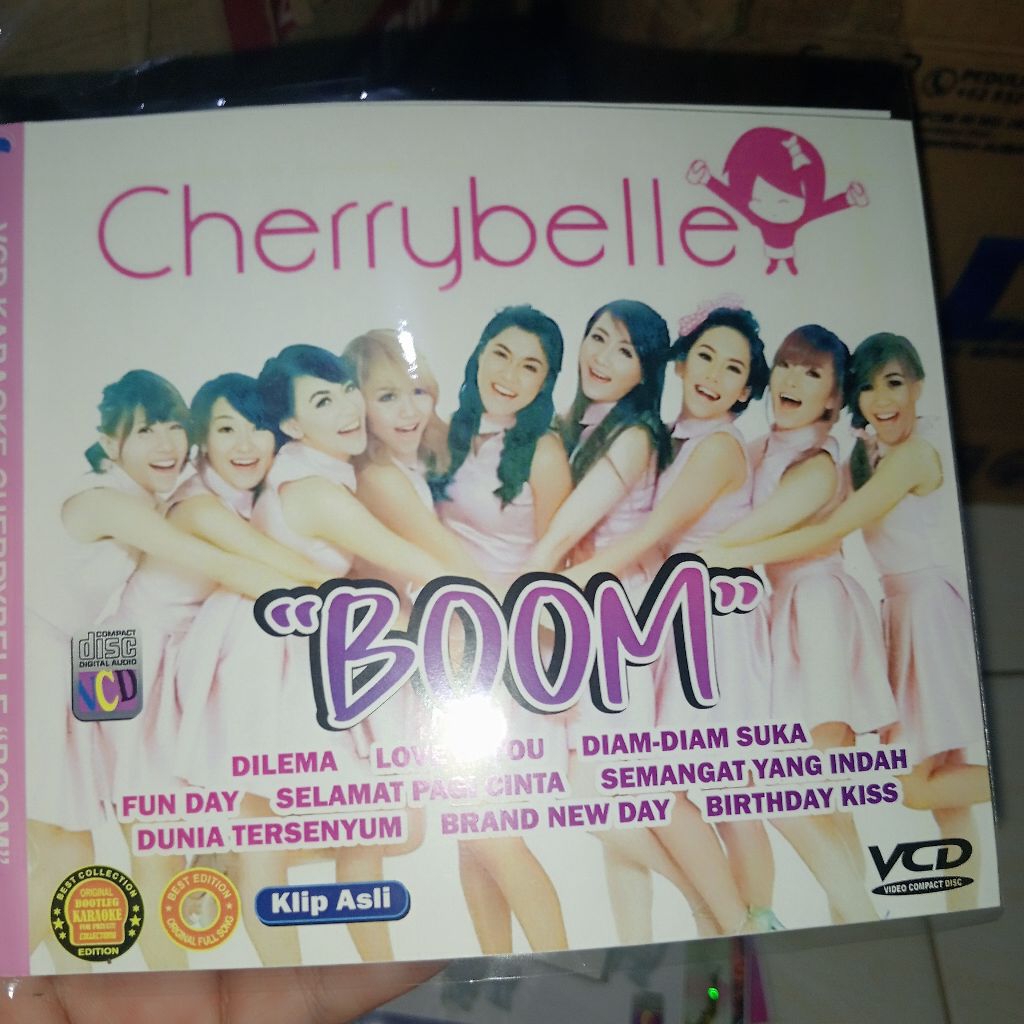 vcd cherrybelle boom