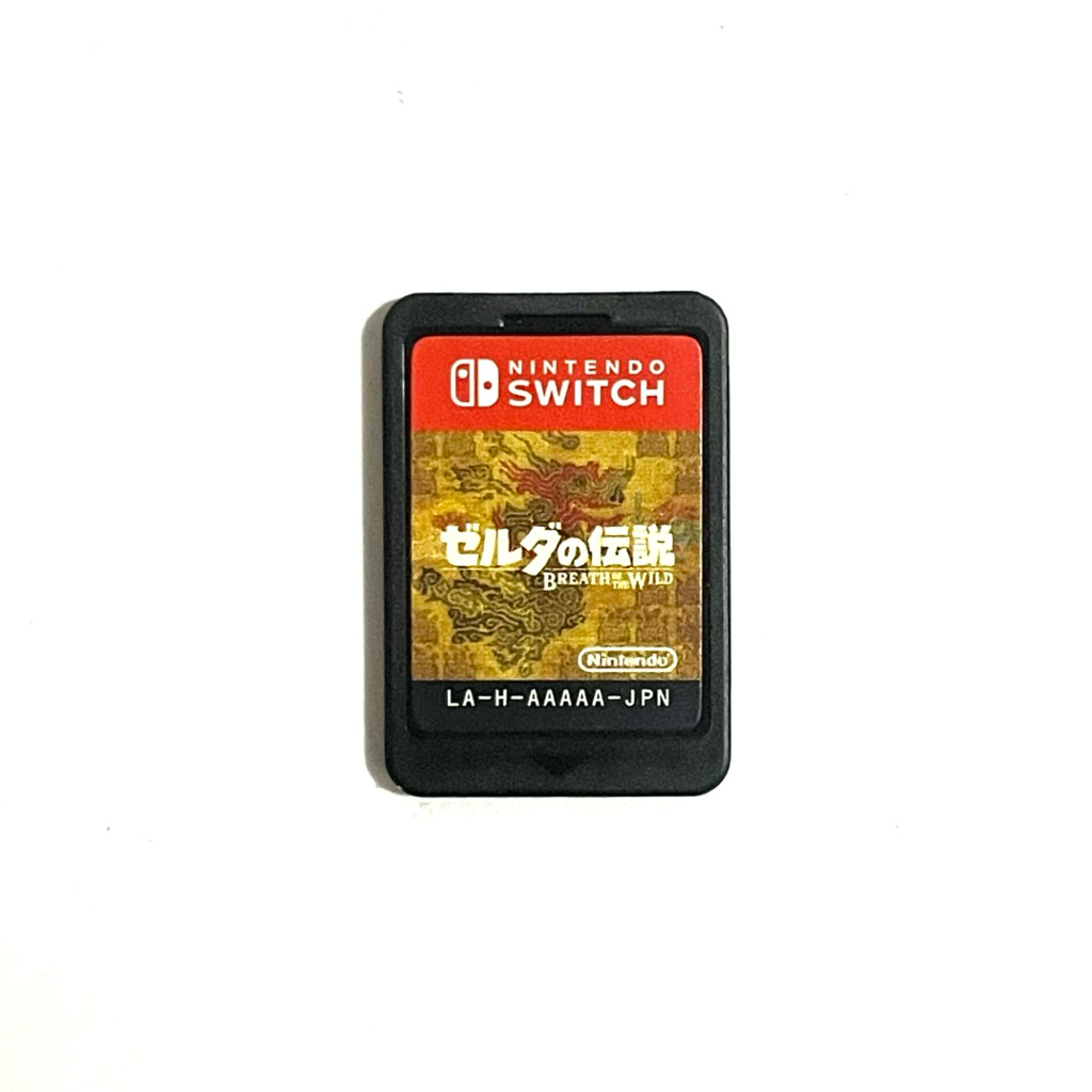 kaset cartridge game nintendo switch the legend of zelda breath of the wild bekas second
