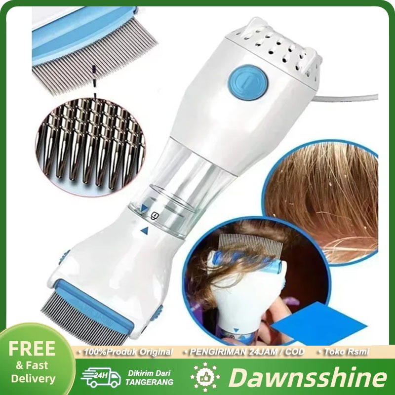 Kutu Elektrik Penyedot Kutu Rambut Manusia Hewan