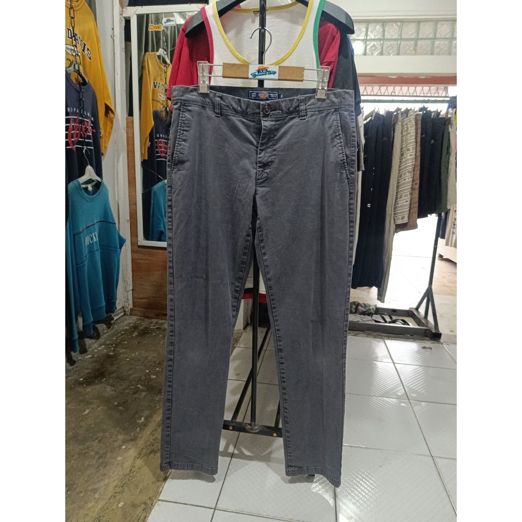 Celana chino dickies charcoal