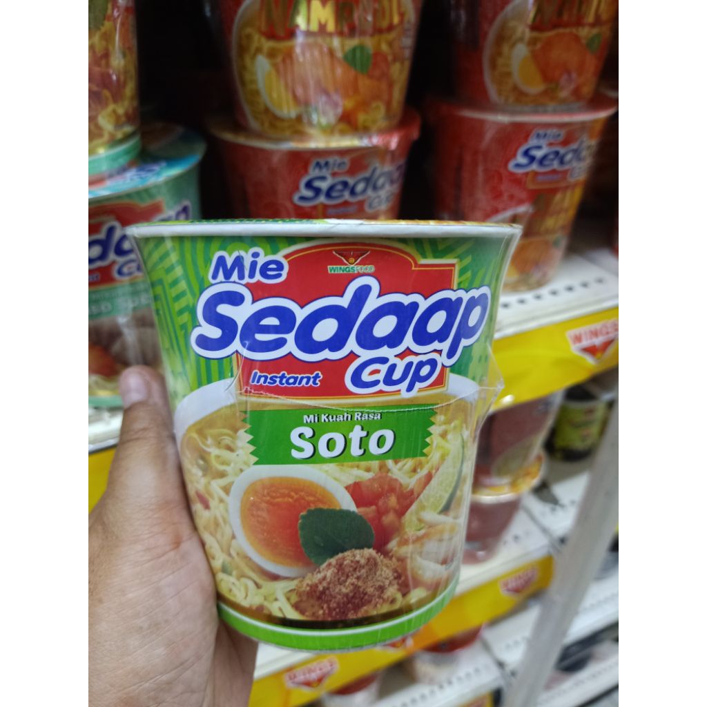 mie sedap cup rasa soto 81g